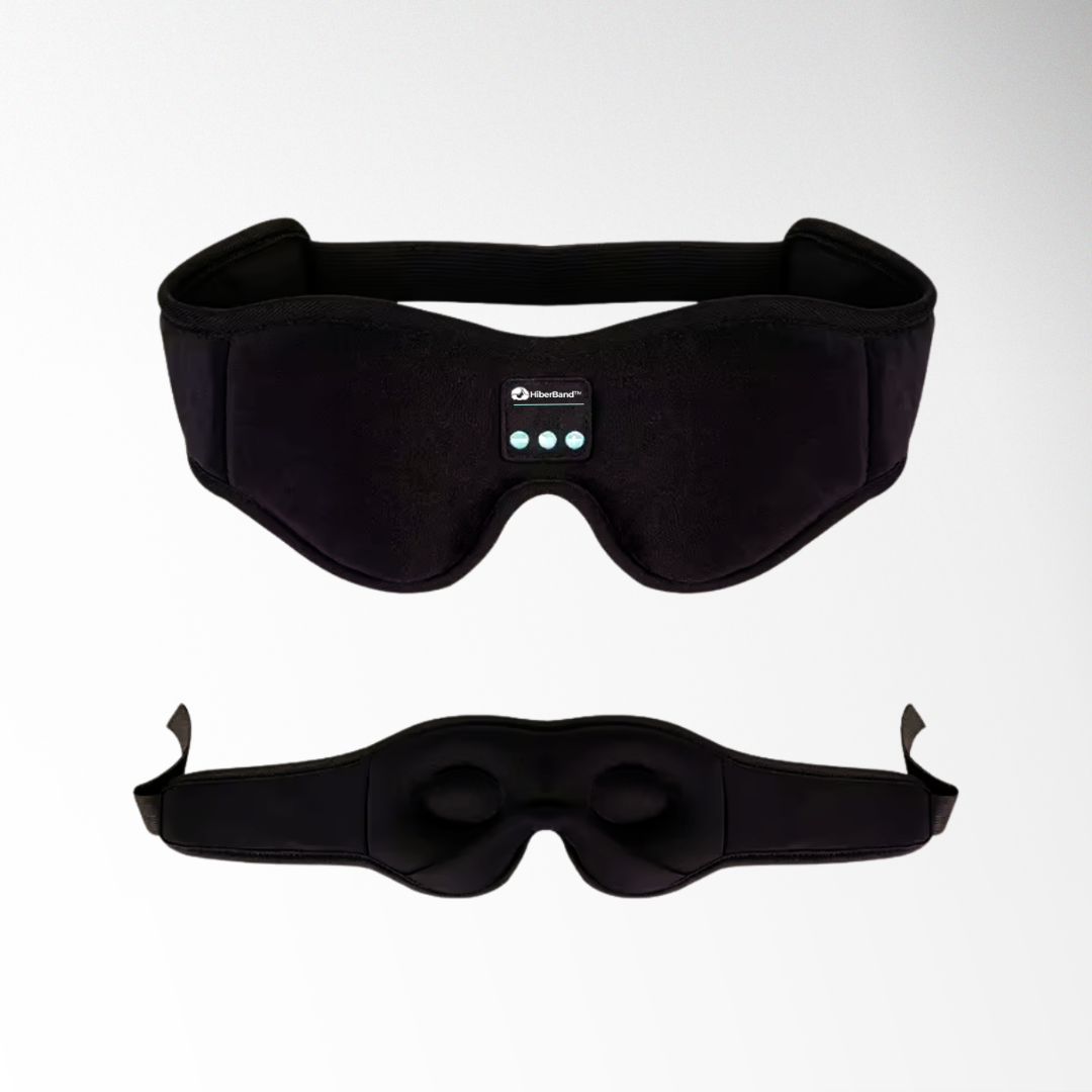 HiberBand™ Bluetooth Sleep Mask Soft Cotton Comfort with Built‑in Audio