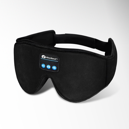 HiberBand™ Bluetooth Sleep Mask Soft Cotton Comfort with Built‑in Audio