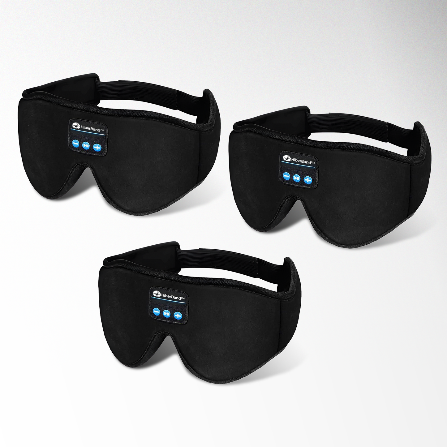 HiberBand™ Bluetooth Sleep Mask Soft Cotton Comfort with Built‑in Audio
