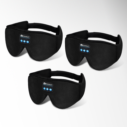 HiberBand™ Bluetooth Sleep Mask Soft Cotton Comfort with Built‑in Audio